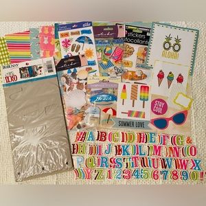 Beach Brag Book & More Scrapbook Lot